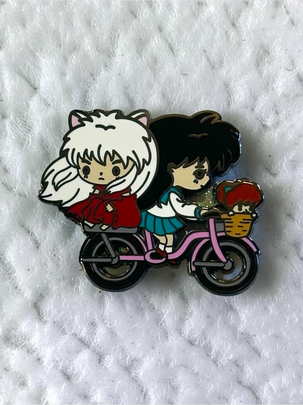 Inuyasha x Kagome Couple Fantasy Anime Pin